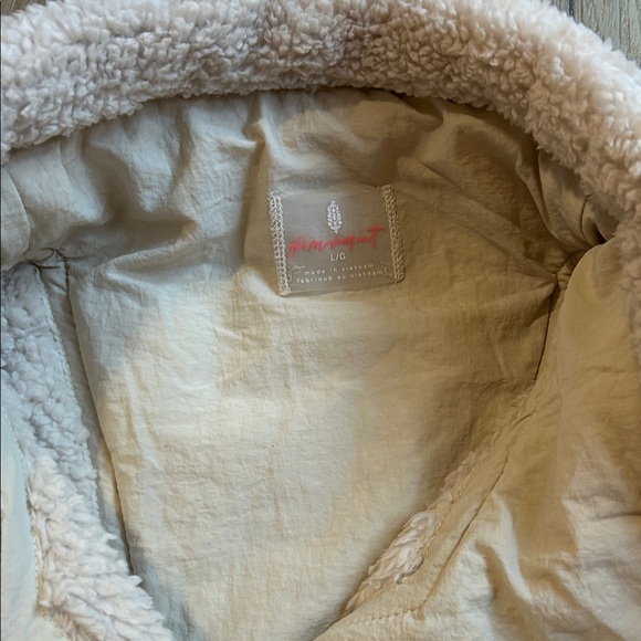 NWT Free People Scout It Out Fleece Vest - Picture 4 of 5